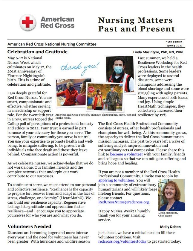 cover of nursing matters pdf